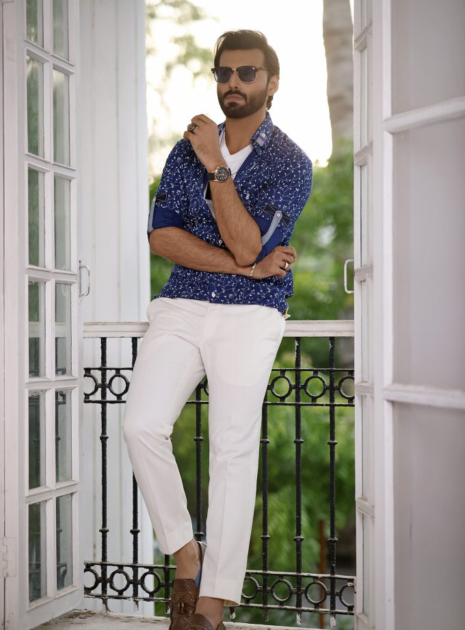 PS 001- Printed Cotton Shirt