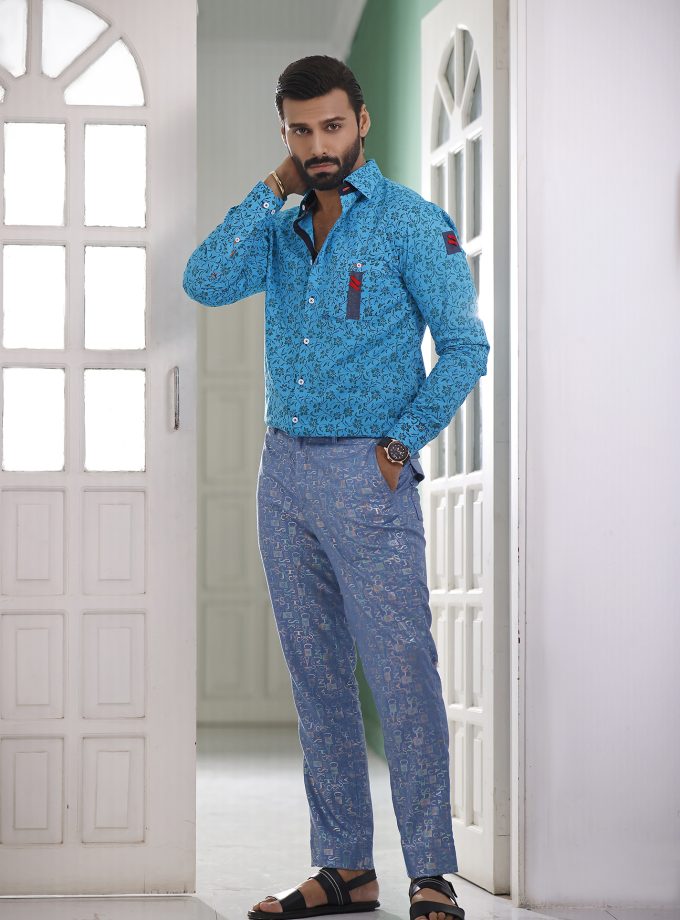 PS 005- Cotton Printed Shirt